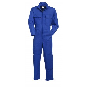 HaVeP overall 2412, met kniezakken, korenblauw Maat 54 