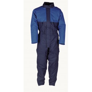 Sioen Flexothane Classic winteroverall 4990 Lillehammer, blauw/korenblauw Maat 3XL 