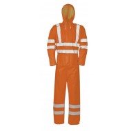 Sioen Flexothane Classic overall 6936 Etna, oranje Maat XXL 