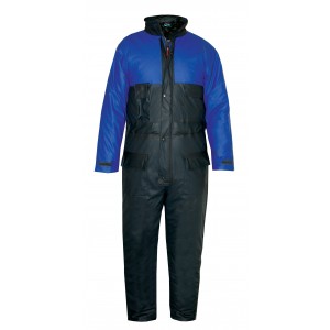 M-Wear winteroverall 5470 Wali, blauw/korenblauw Maat M 