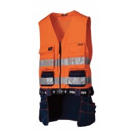 Helly Hansen vest Bridgewater 76170, oranje/m.blauw Maat 3XL 