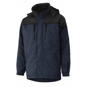 Helly Hansen parka 71334 Kiruna, blauw/zwart Maat L 