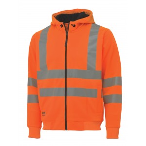 Helly Hansen Hi-Vis Hoodie 79017, oranje Maat L 