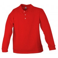 Logostar polosweater, rood Maat 3XL 