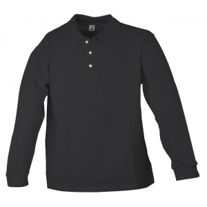 Logostar polosweater, zwart Maat XL 