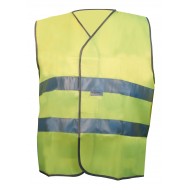 M-Wear verkeersvest 0165, geel Maat L 