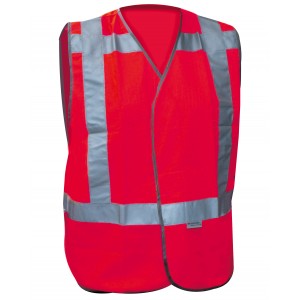 M-Wear verkeersvest 0178 RWS, rood Maat XL 