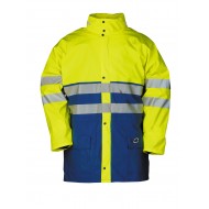 Sioen Flexothane Classic regenparka 7883 Karymski, geel/korenblauw Maat 3XL 