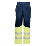 HaVeP Multi Protector werkbroek FR-AST 80008, geel/blauw Maat 46 