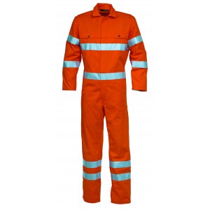 HaVeP High Visibility overall 2404, oranje Maat 62 